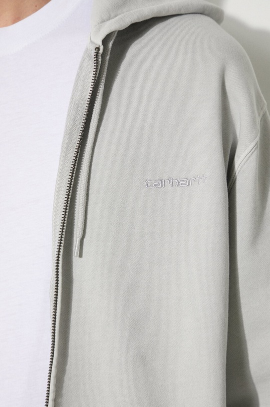 Carhartt WIP cotton sweatshirt Hooded Duster Script Jacket I033619.29JGD