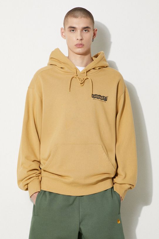 Pamučna dukserica Carhartt WIP Hooded Stamp Sweat