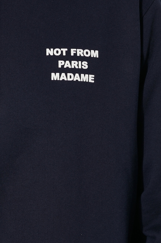 Drôle de Monsieur hanorac de bumbac Le Hoodie Slogan PERM.HO162.CO127.NY