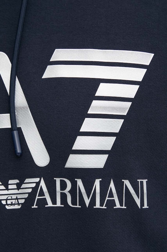 Bavlněná mikina EA7 Emporio Armani PJSHZ.6DPM16.1562 námořnická modř