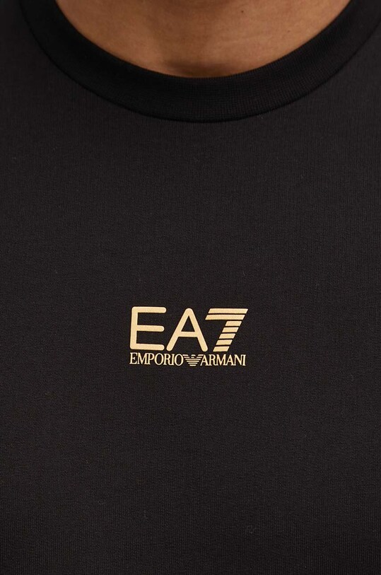 Бавовняна кофта EA7 Emporio Armani PJVRZ.8NPM30.0208 чорний