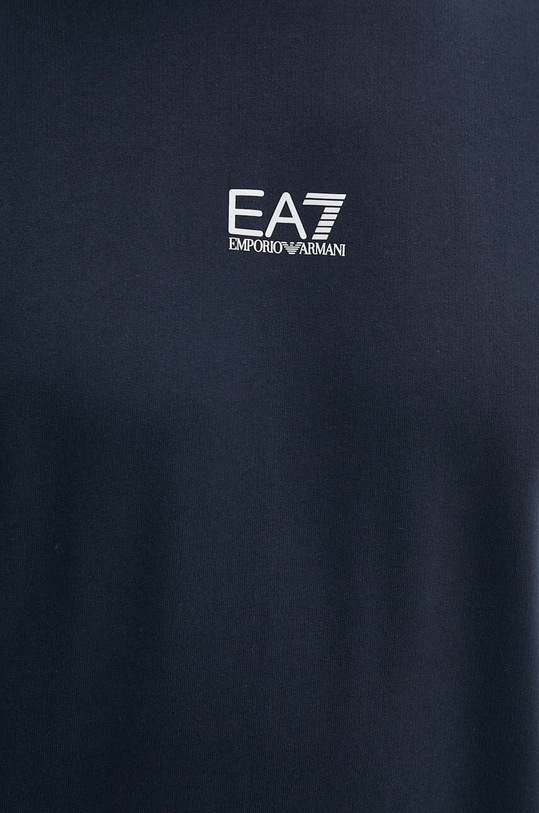 EA7 Emporio Armani pamut melegítőfelső PJVRZ.8NPM30.0562 sötétkék