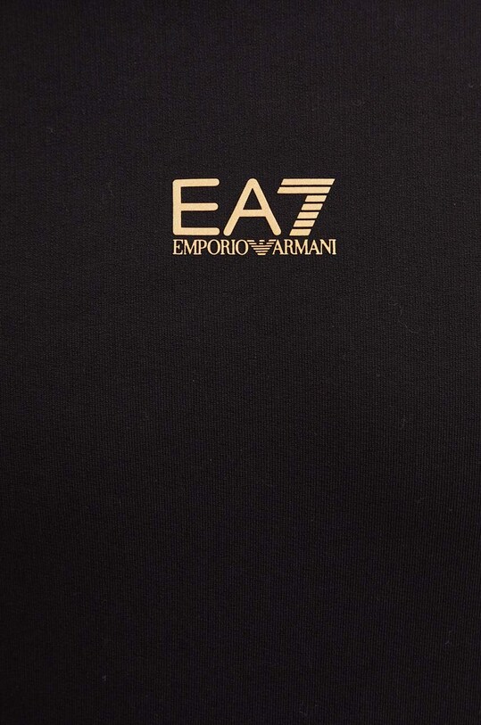 Bavlněná mikina EA7 Emporio Armani PJVRZ.8NPM32.0208 černá