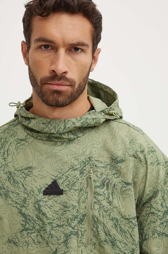 Bunda adidas City Escape zelená IY1517