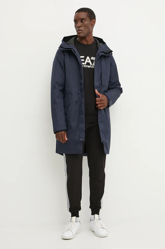 EA7 Emporio Armani felpa PJVTZ.6DPM01.1200 nero AW24