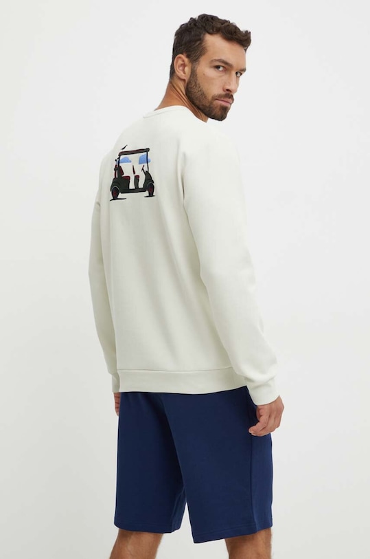 EA7 Emporio Armani bluza print bej PJUEZ.6DPM89.1910