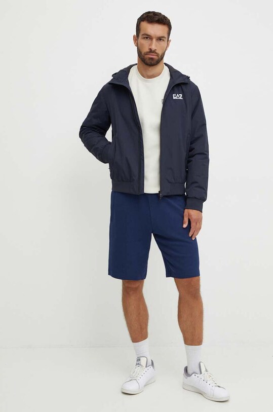 Mikina EA7 Emporio Armani PJUEZ.6DPM89.1910 béžová AW24