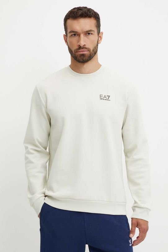 Odzież EA7 Emporio Armani bluza PJUEZ.6DPM89.1910 beżowy
