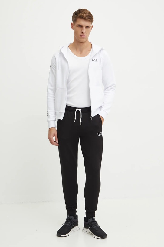 Mikina EA7 Emporio Armani PJ07Z.8NPM22.1101 bílá AW24