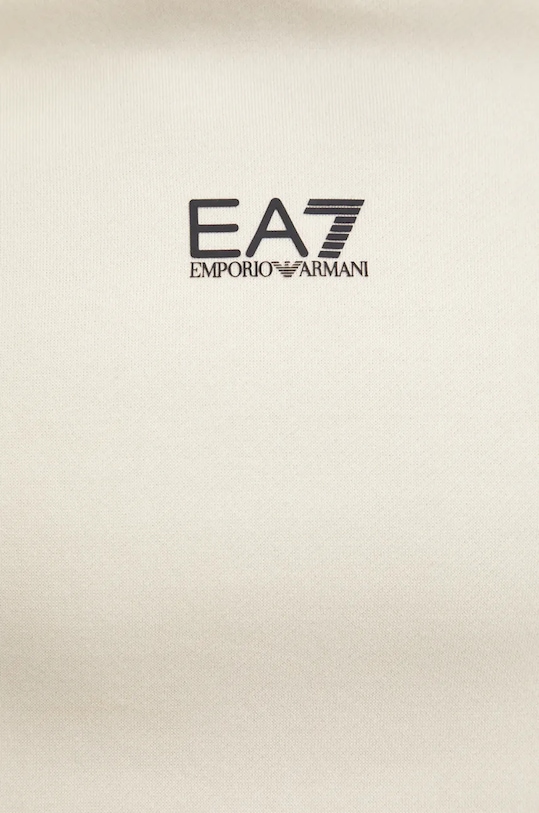 Mikina EA7 Emporio Armani béžová PJVTZ.8NPM37.1713