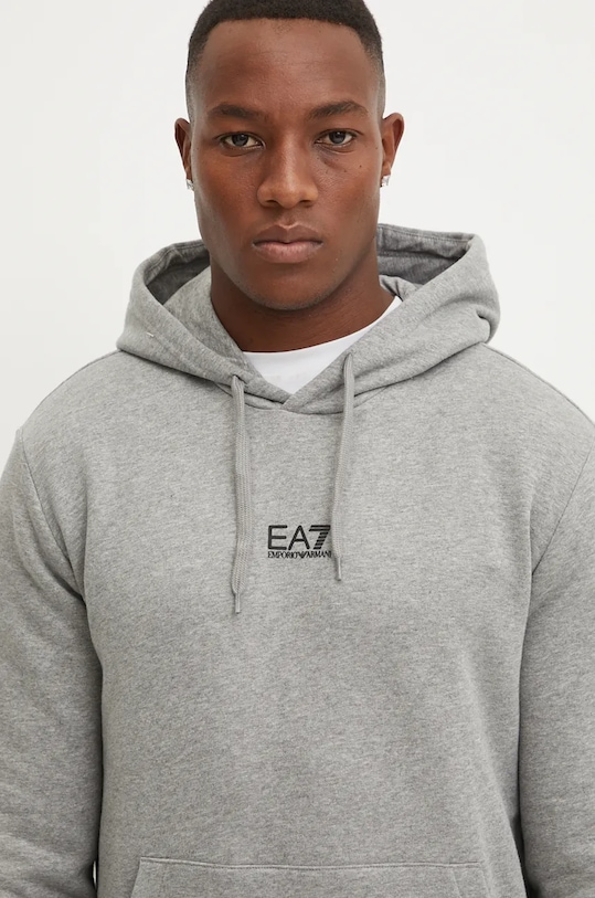 Mikina EA7 Emporio Armani šedá PJVTZ.8NPM37.3905