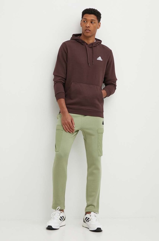 adidas felpa Essentials IZ4758 marrone AW24