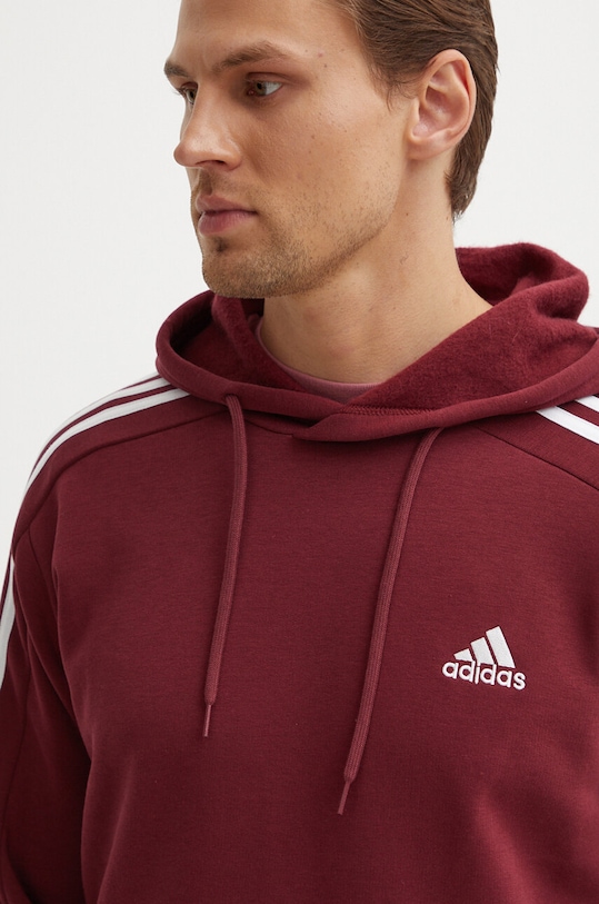 Mikina adidas Essentials burgundské JG5949