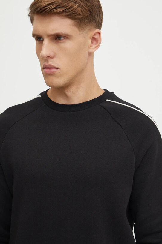 Бавовняна кофта EA7 Emporio Armani чорний PJZJZ.6DPM20.1200