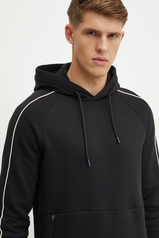 EA7 Emporio Armani hanorac de bumbac negru PJZJZ.6DPM21.1200