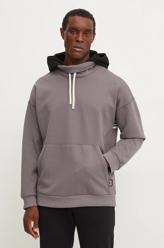 Oblečenie Mikina EA7 Emporio Armani AF10443.7M000020.U8094 sivá