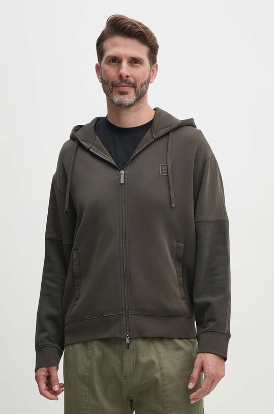 Кофта Armani Exchange зелёный 6DZMHD.ZJNPZ