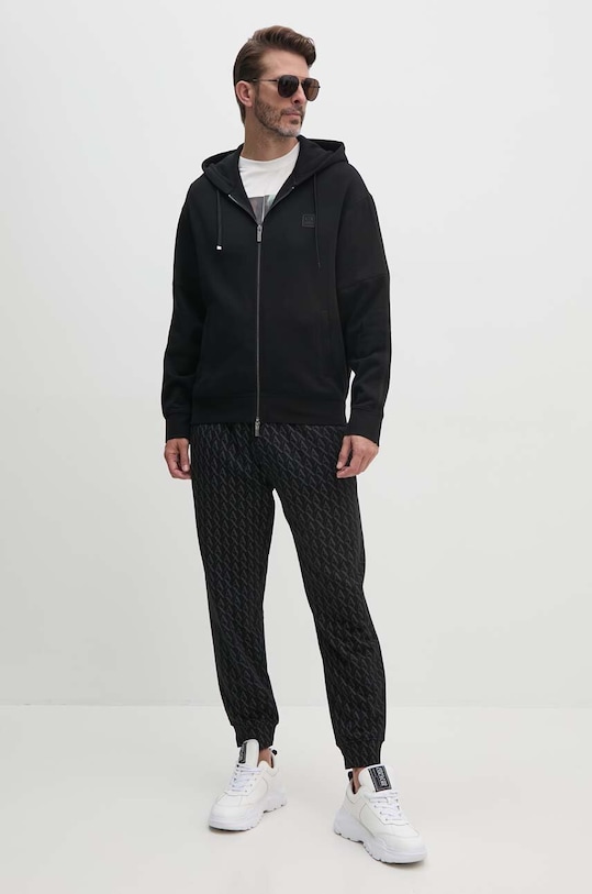 Armani Exchange bluza 6DZMHD.ZJNPZ negru AW24
