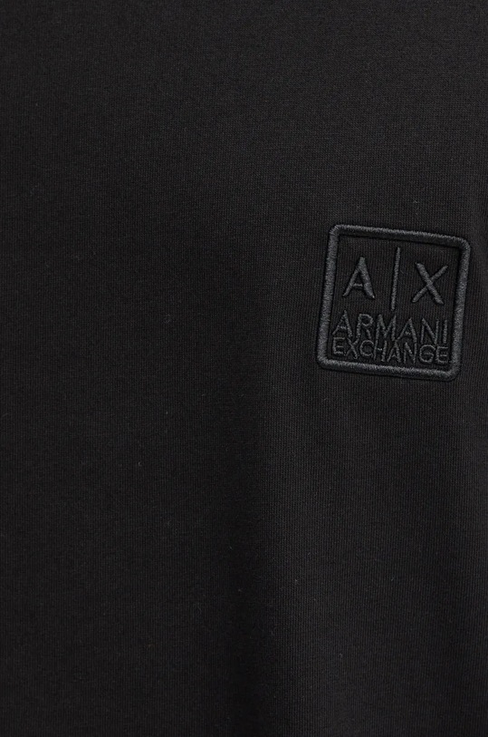 Pamučna majica Armani Exchange 6DZMHR.ZJNQZ crna