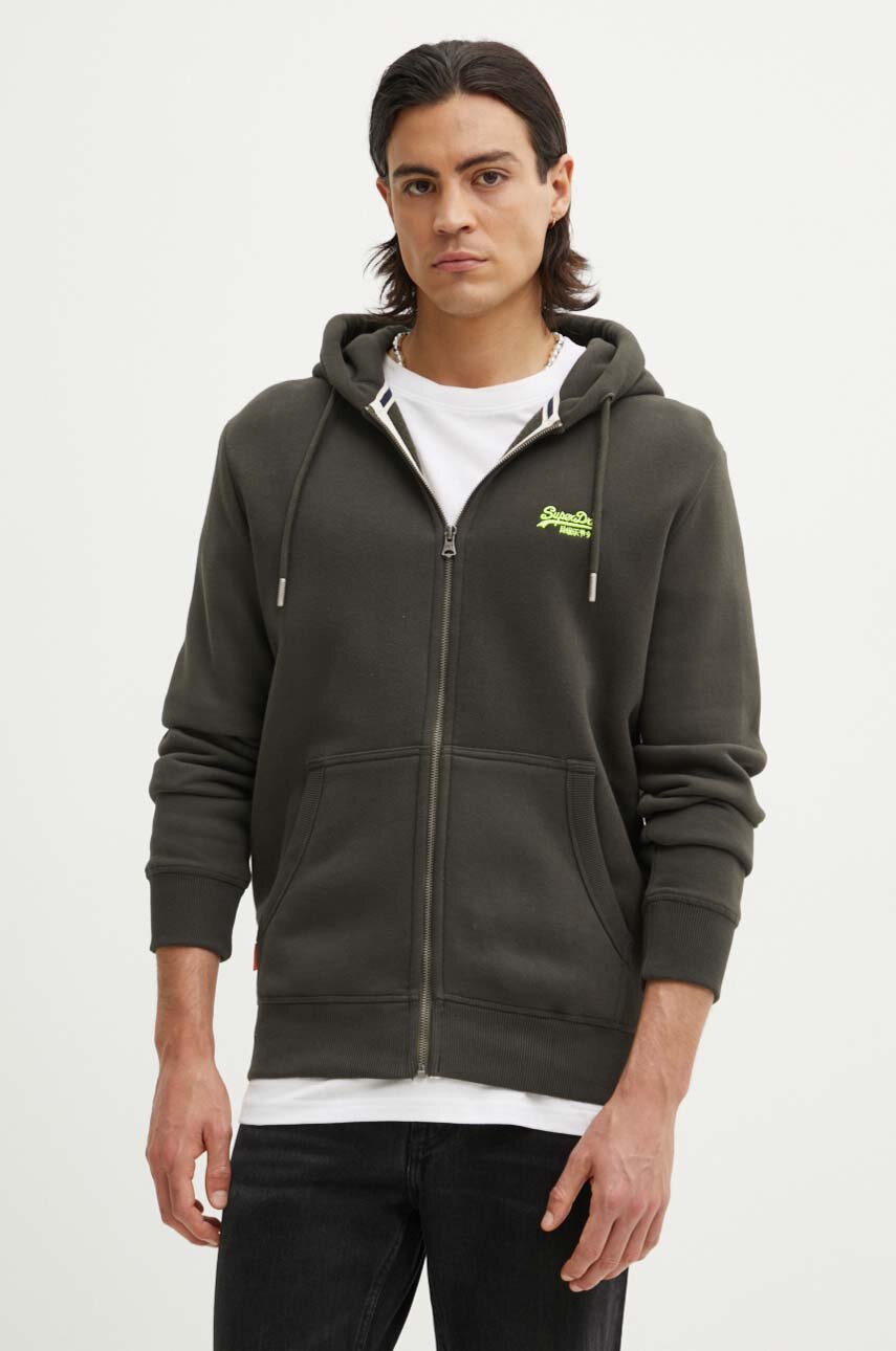 Mikina Superdry zelená M2013116A.3JZ