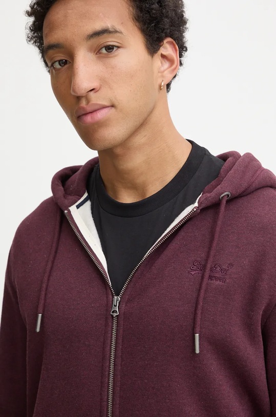 Superdry bluza burgundia M2013116A.C4U