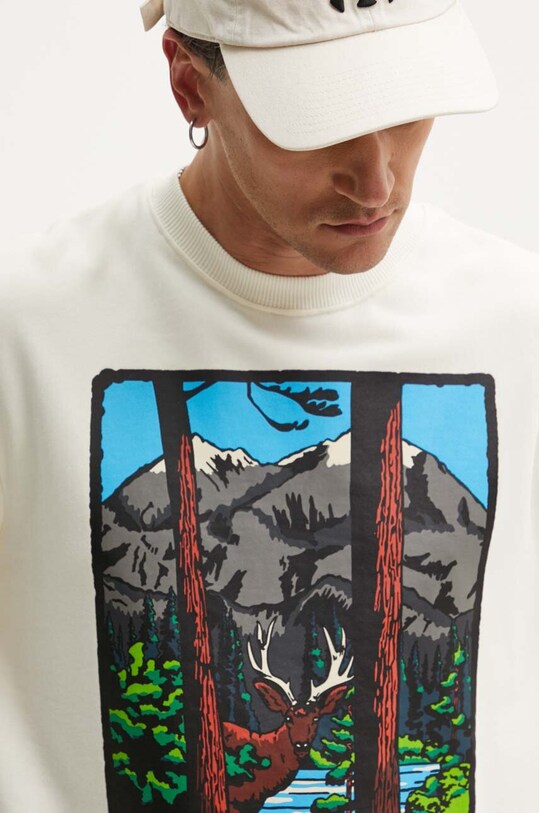 Хлопковая кофта Superdry бежевый M2014112A.2YW