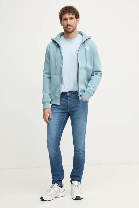 Μπλούζα Alpha Industries 118342 μπλε SS25