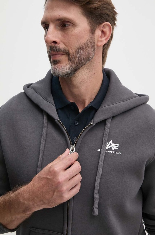 Кофта Alpha Industries серый 118342