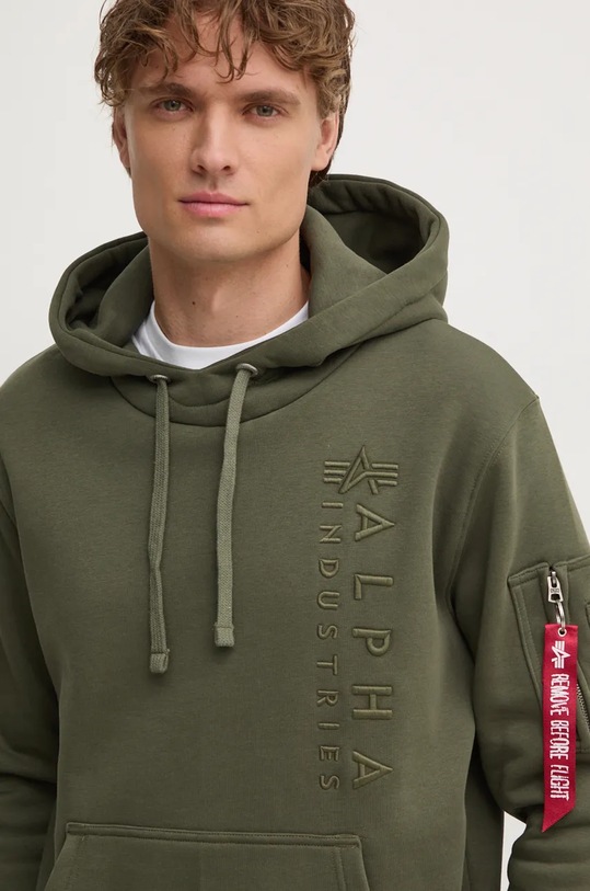 Dukserica Alpha Industries zelena 138333