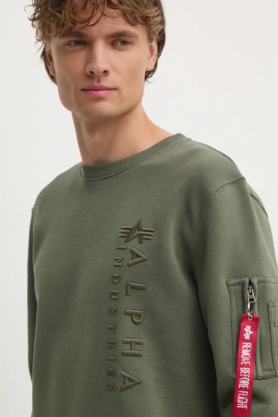 Кофта Alpha Industries зелений 138300