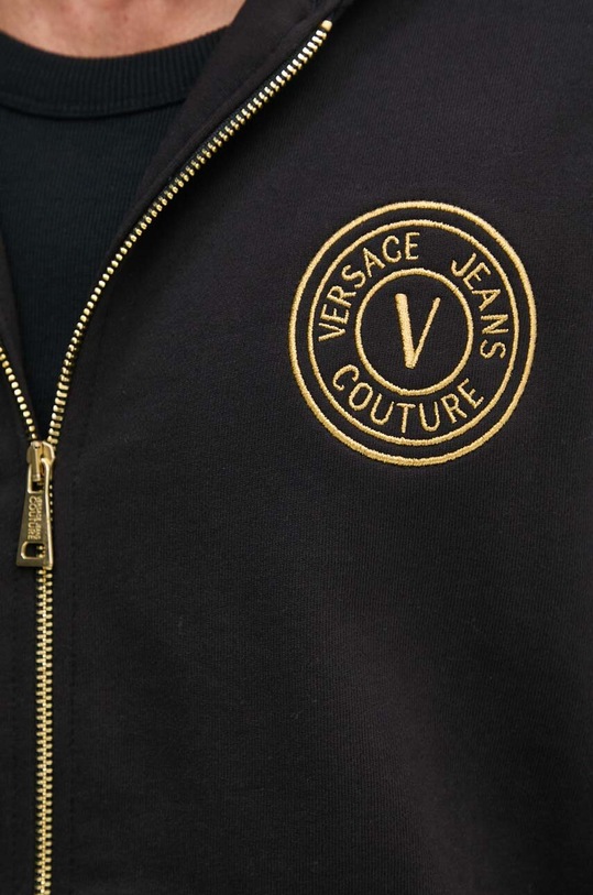 Versace Jeans Couture hanorac de bumbac 77GAIT00.CF00T negru