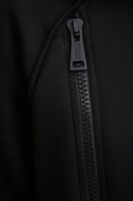 Versace Jeans Couture hanorac de bumbac 77GAI307.F0002 negru