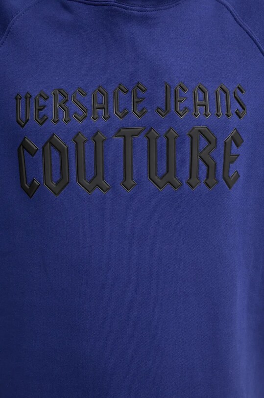 Versace Jeans Couture hanorac de bumbac 77GAIL02.CF02L bleumarin