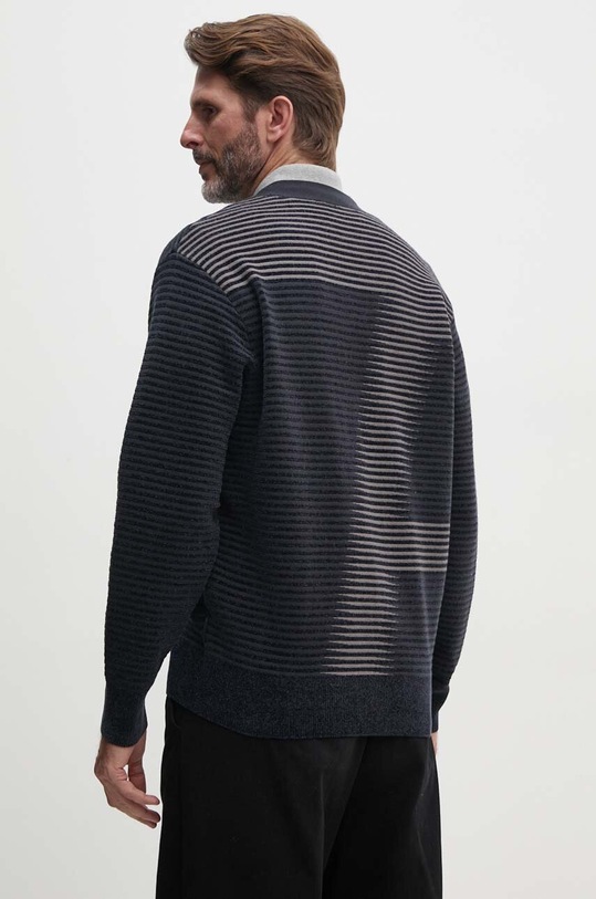 Îmbrăcăminte Armani Exchange cardigan 6DZE2P.ZM4PZ bleumarin