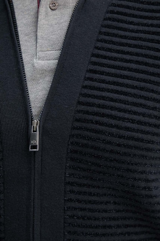 Armani Exchange cardigan 6DZE2P.ZM4PZ bleumarin
