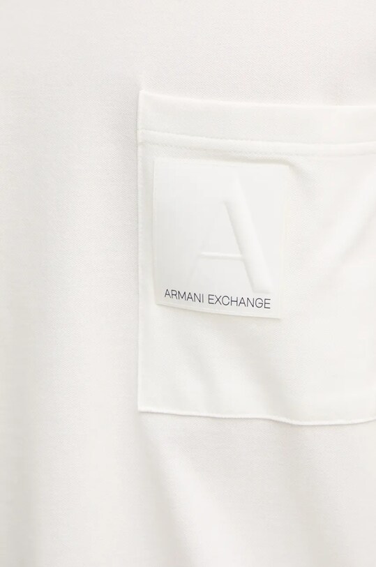 Armani Exchange tricou 6DZMJC.ZJXHZ alb