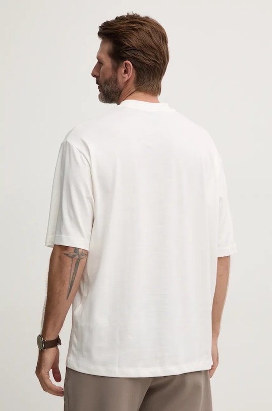 Oblečenie Bavlnené tričko Armani Exchange 6DZMJF.ZJLFZ biela