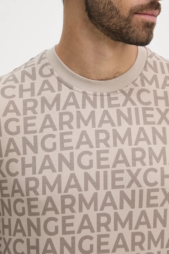 Mikina Armani Exchange 6DZMJK.ZJZGZ béžová