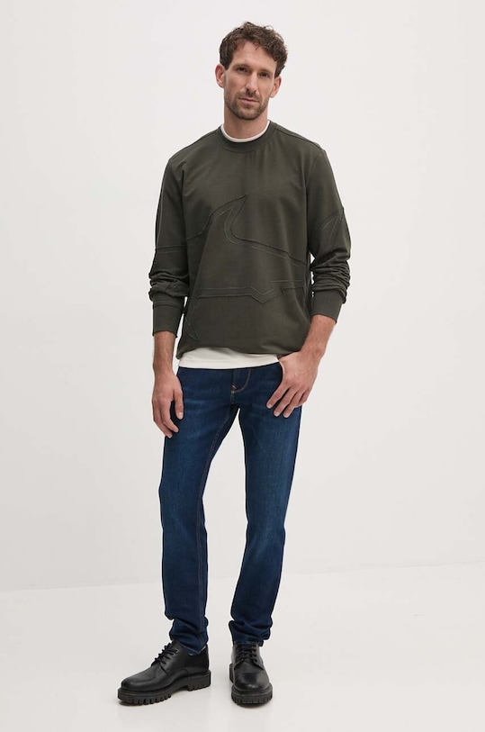 Кофта Paul&Shark 14311874 зелений AW24