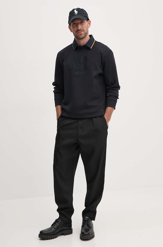 Paul&Shark bluza 14311890 negru AW24