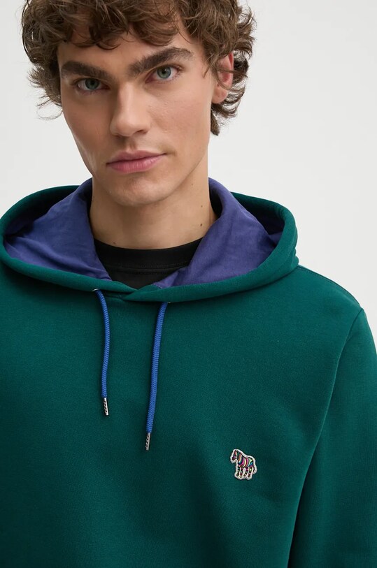 PS Paul Smith hanorac de bumbac verde M2R.284SZ.N21116