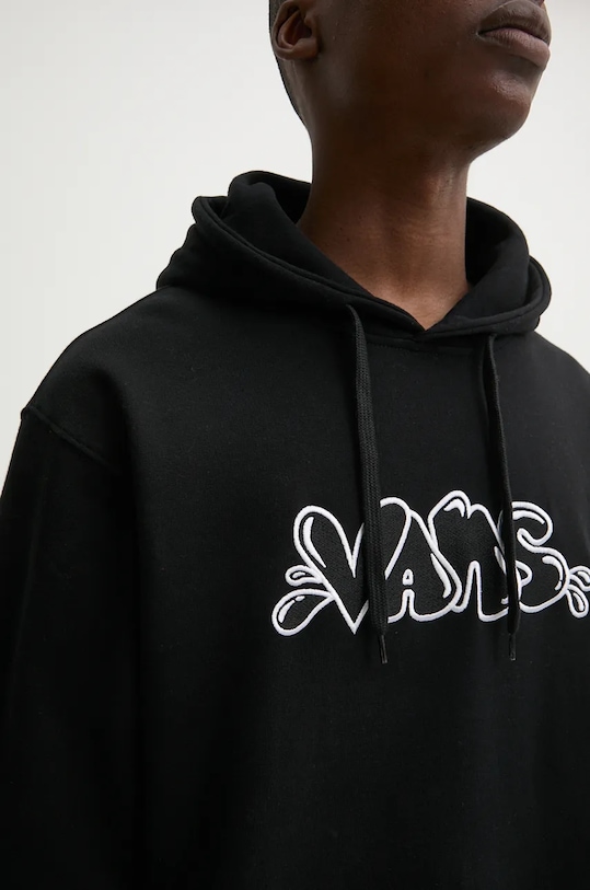 Vans bluza bawełniana VN000HPPBLK1 czarny