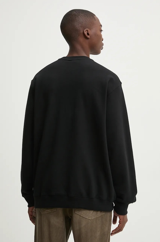 Îmbrăcăminte Vans hanorac de bumbac VN000HPRBLK1 negru