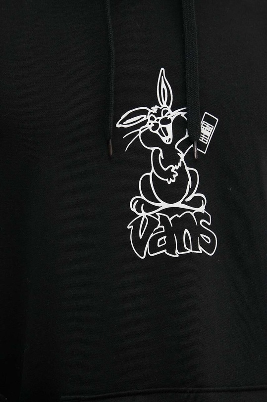 Bavlnená mikina Vans VN000JE7BLK1 čierna