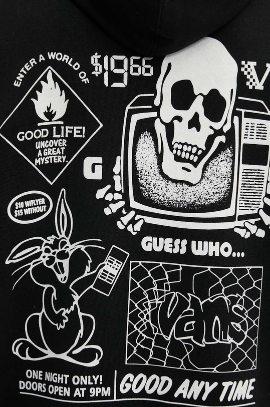 Bavlnená mikina Vans VN000JE7BLK1