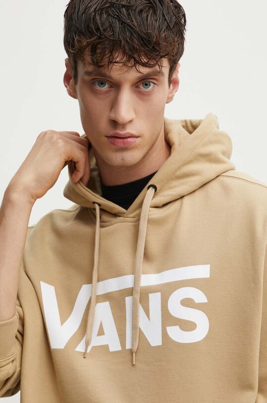 Vans hanorac de bumbac bej VN000HNX4MG1