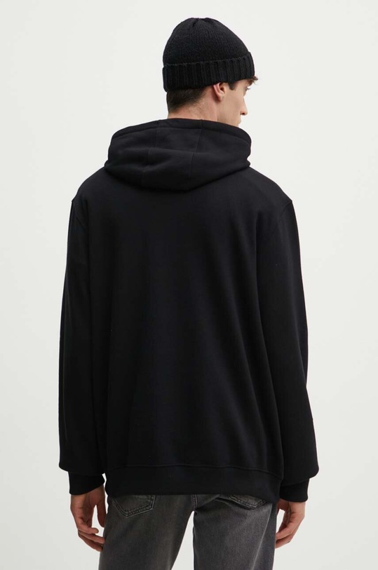 Îmbrăcăminte Vans hanorac de bumbac VN000HNXBLK1 negru