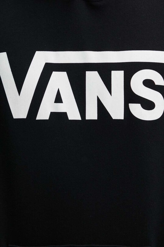 Bavlnená mikina Vans VN000HNXBLK1 čierna
