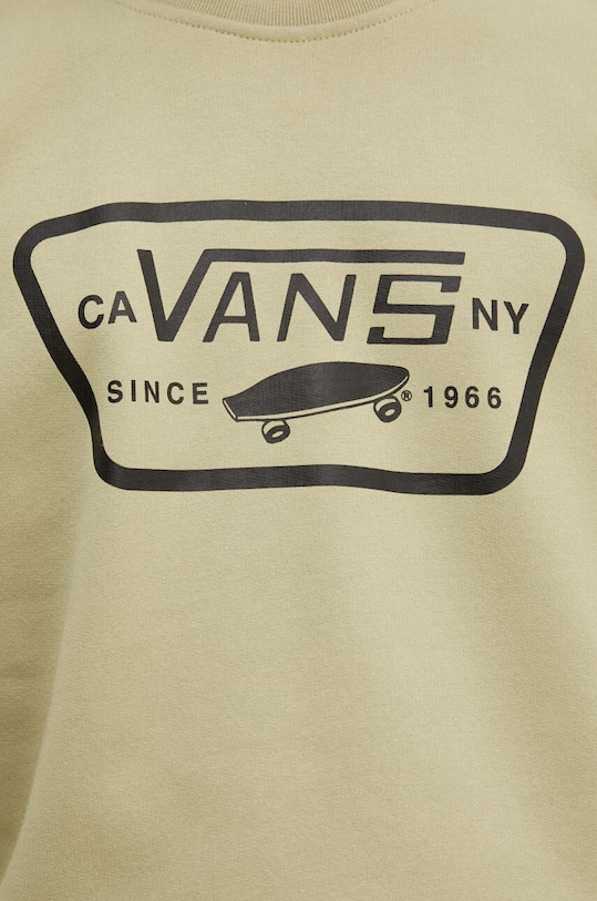 Vans hanorac de bumbac VN000JSHD3Z1 verde