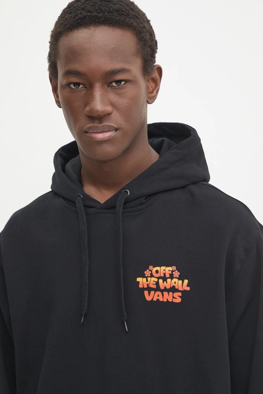 Vans bluza bawełniana czarny VN000KHYBLK1